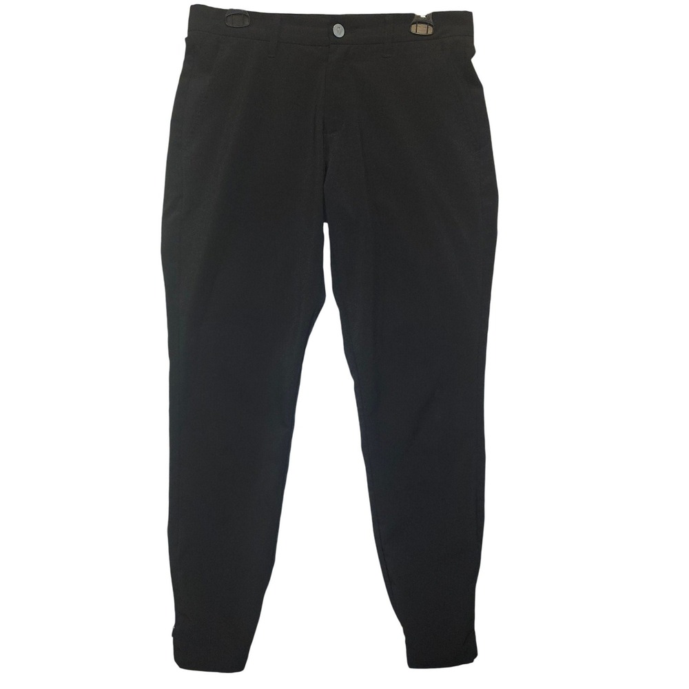 Primo Golf Joggers Mens 30 Regular Black Tapered Ankle Zipper Pants